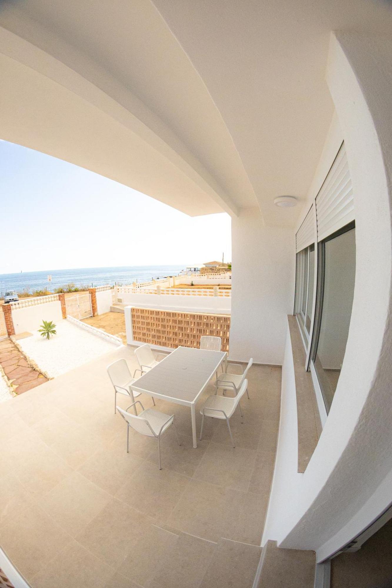 Vistas Y Terraza Panoramica Frente Al Mar En Denia, Las Rotas Esterno foto