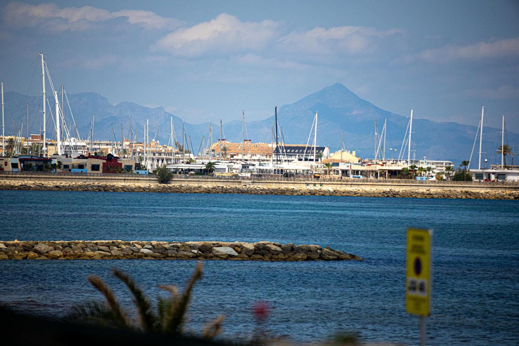 Vistas Y Terraza Panoramica Frente Al Mar En Denia, Las Rotas Esterno foto